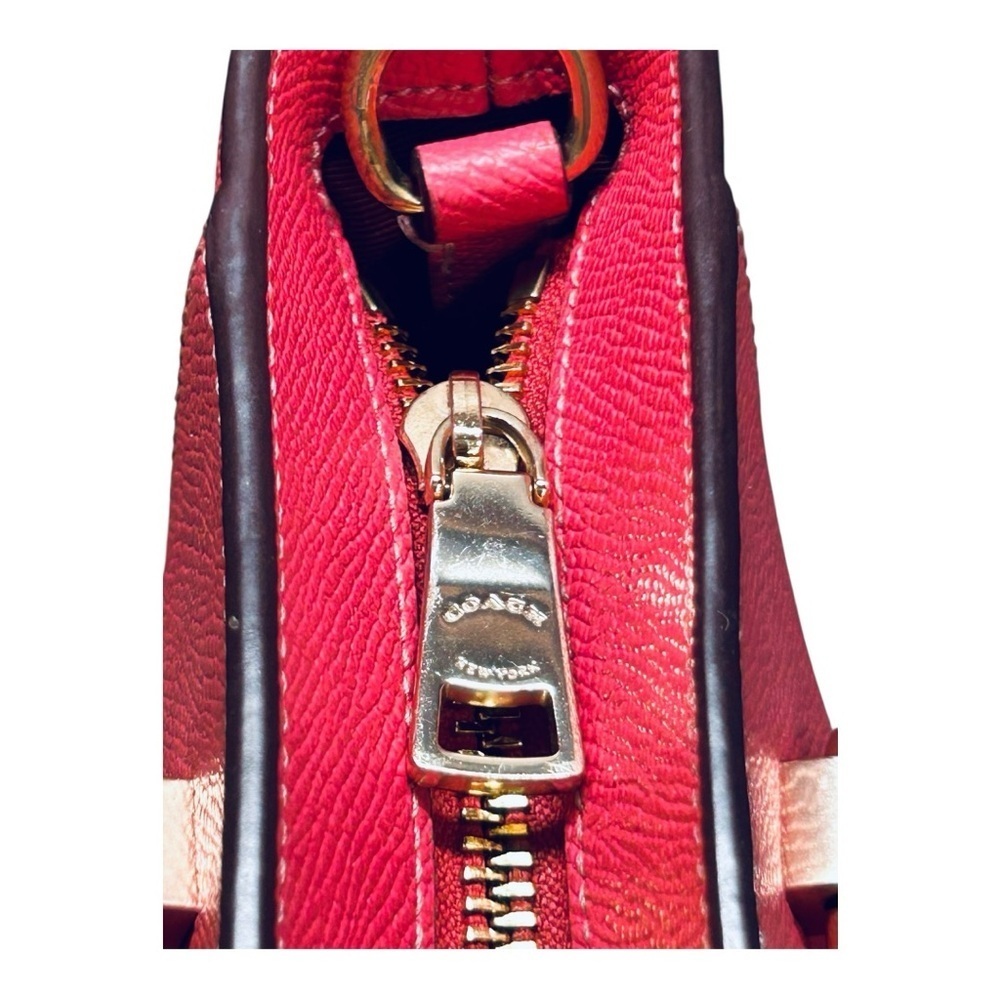 Coach Alice Satchel Bag in Watermelon (Style CA224) Like New authentic - Picture 7 of 17